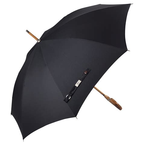 Compact Mini Manual Travel Umbrella with Lux Hardwood Handle Olive Green. . Balios umbrella